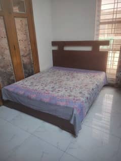 Pure Sheesham Wood Bed and Side Tables