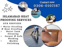 Water Tank Cleaning Service Roof Heat Proofing Water proofing Services