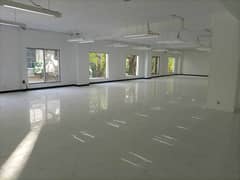 4400 Squire Feet Office Hall for Rent in Johar Town Near Imporium for (Call center + Software house + Marketing Office & Other Setup as You Want)
