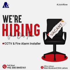 CCTV INSTALLER REQUIRED