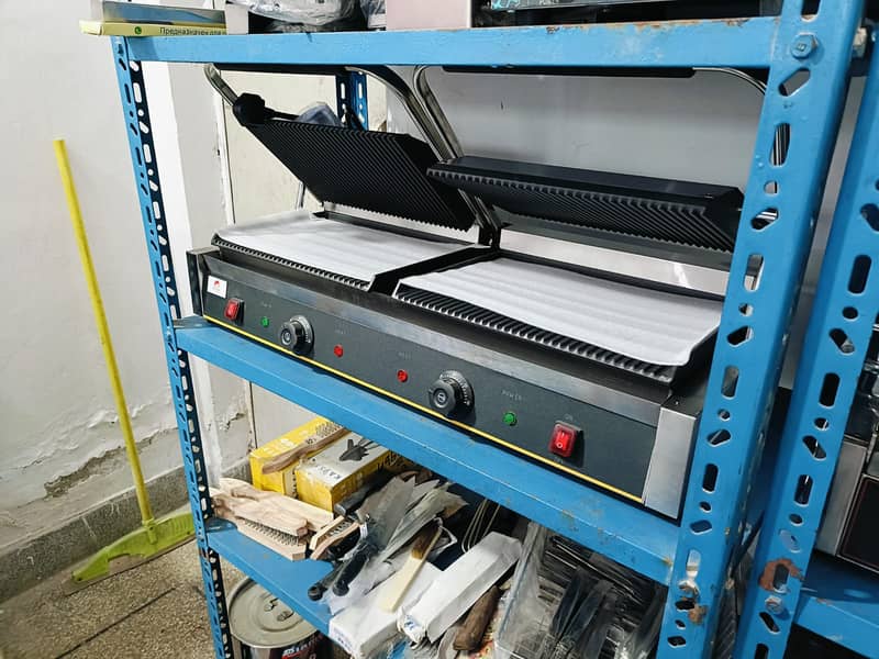 shawarma counter / Hot plate / grill counter / bbq counter for sale 17