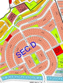 1 kannal Plot For Sale in DHA 5 Sec D
