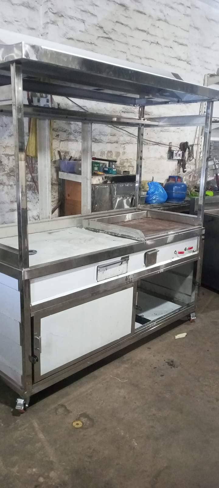 dahi bhala counter fast food counter Salad Bar counter /salad counter 9