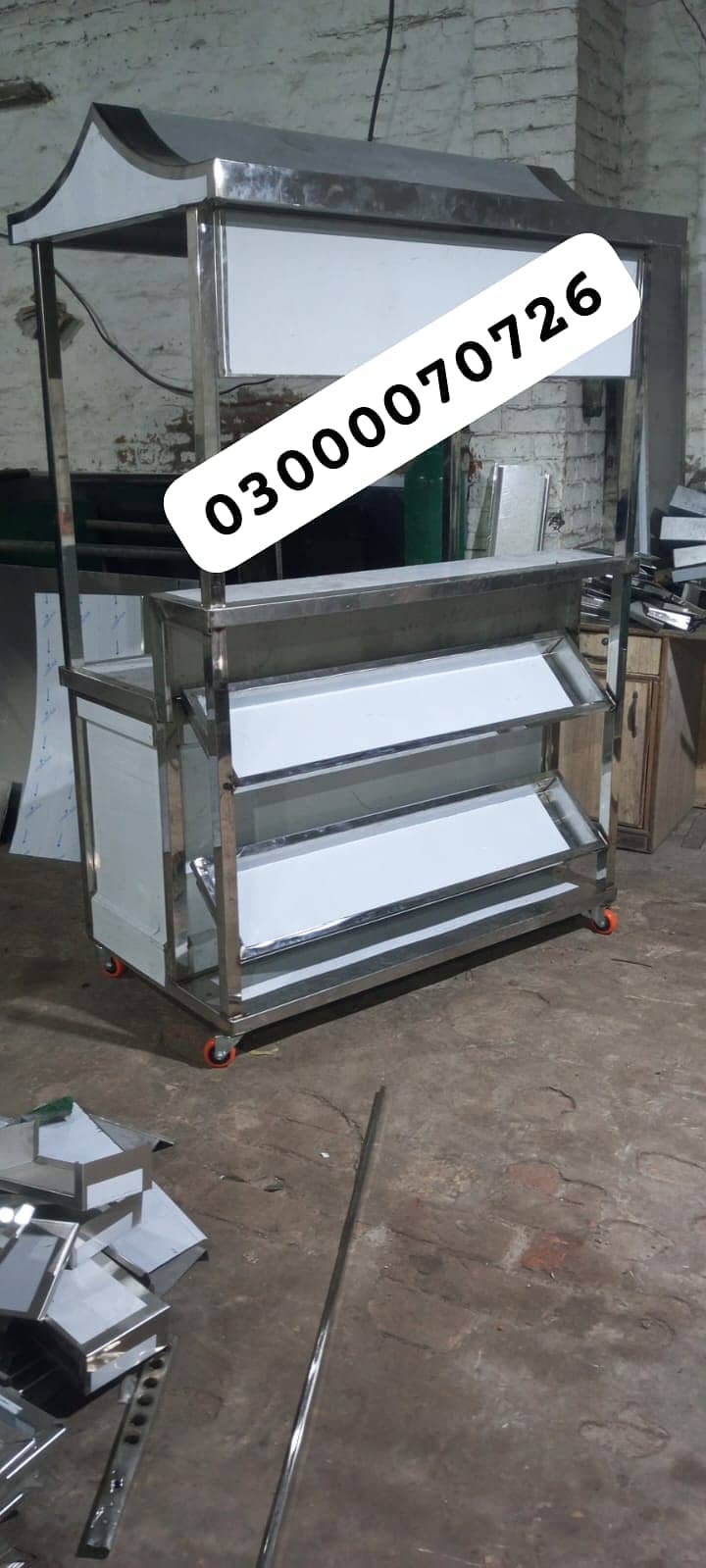 dahi bhala counter fast food counter Salad Bar counter /salad counter 11