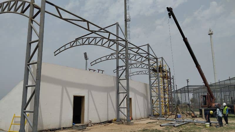 Tensile Shades - Pvc Tensile -  Car parking shade - PEB Sheds - shades 0
