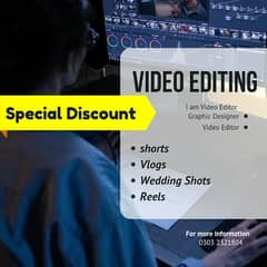video editor here . Video editing service for vlogs,reels,shorts,etc