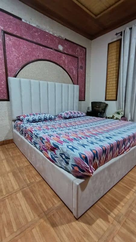 bed set - king size bed - poshish king size bed - bed with mattress 0