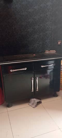 knook table with galaxy marble top