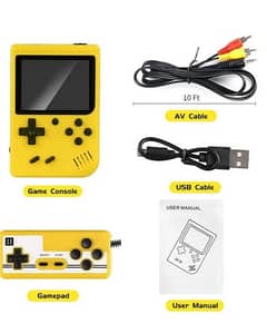 SUP Game Box Plus Rechargeable Battery Portable Game Console Support