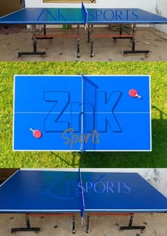 Table tennis tables