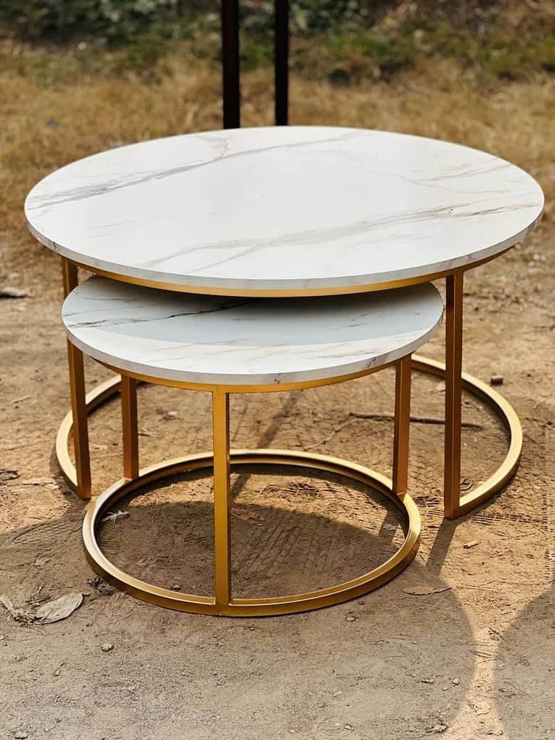 Nesting table / Marble table/center table/dining table/side table 0