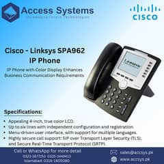 0335-3448413 Cisco IP Phones 7942 | 7945 | 8811 | 8841|8961|Accsys. pk