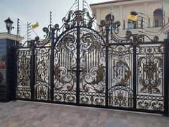 Steel Gate design-Laser cut gates-Iron CNC gates-Aluminum CNC gates