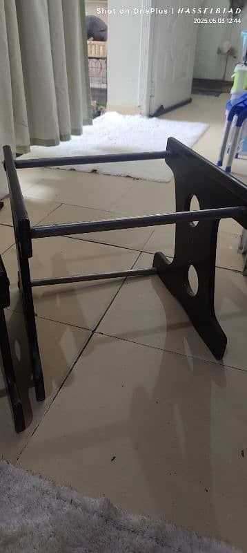 nesting tables high quality wood. . only frames of tables 6