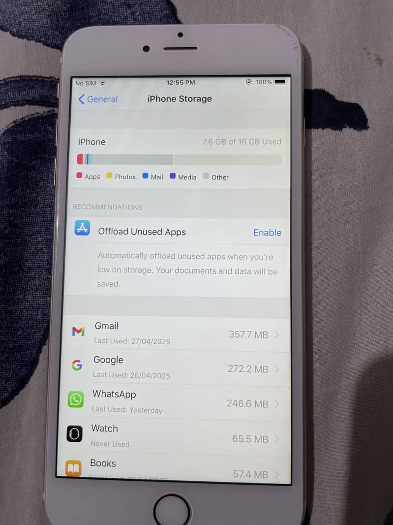 Apple IPhone 6 Plus PTA approved 16Gb 7