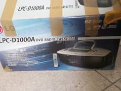 LG DVD-cassete player+radio
