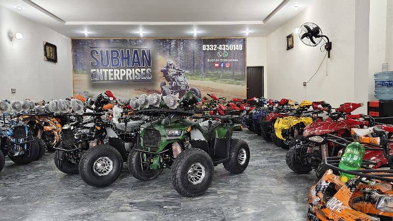150cc Brand New Luxury Audi Style Atv Quad Bikes Delivery In All Pak 0