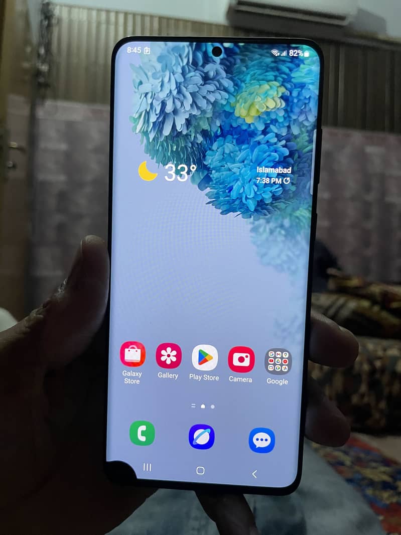 S20 plus all ok with box only one dot all new exchange possible 1