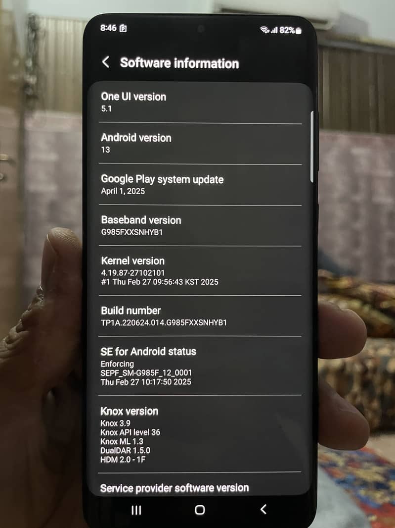 S20 plus all ok with box only one dot all new exchange possible 2