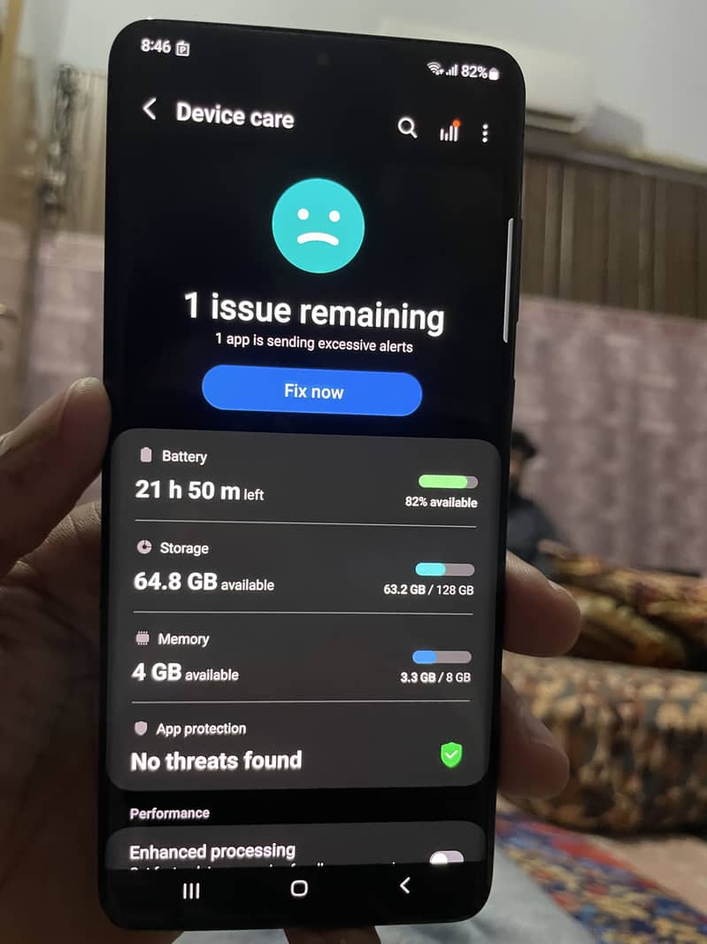 S20 plus all ok with box only one dot all new exchange possible 3