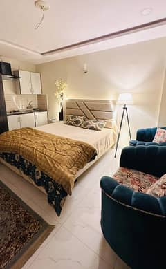 Studio Apartment Available For rent par day In Gulberg Greens Islamabad. C Block I Con Two