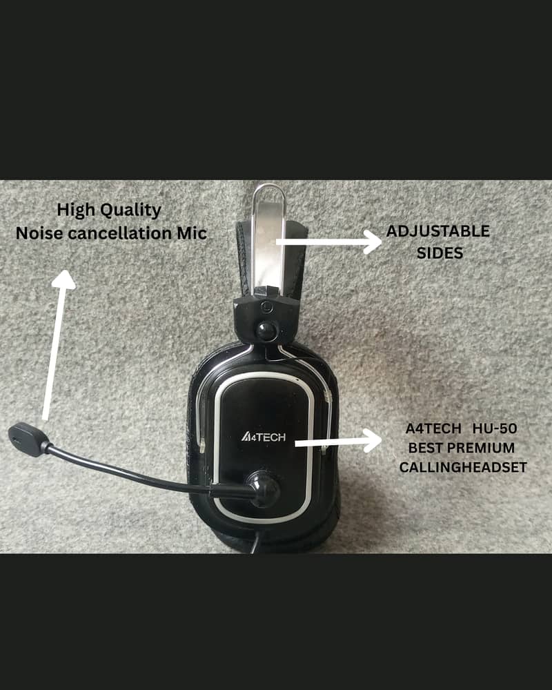 A4tech HU-50 Calling Headset Available in Bulk 1
