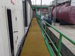 FRP GRATING |Solar platforms |Solar Walkways | Fiberglass