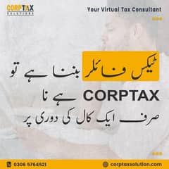 Company Registration | Tax Filer, FBR | Income Tax Return | Sales Tax,