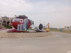 5 marla cool located plot on double Road available