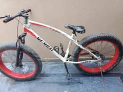 fat tyre bicycle good condition
