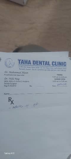 Dental surgeon