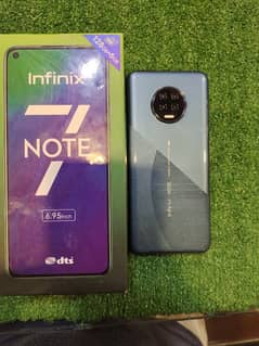 Infinix note7  6 gb ram 128 gb rom