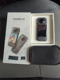 insta 360x3 camera for sale just box open