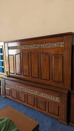 Bed Set / SOlid wooden Frame / King size Bed set / Double Bed set
