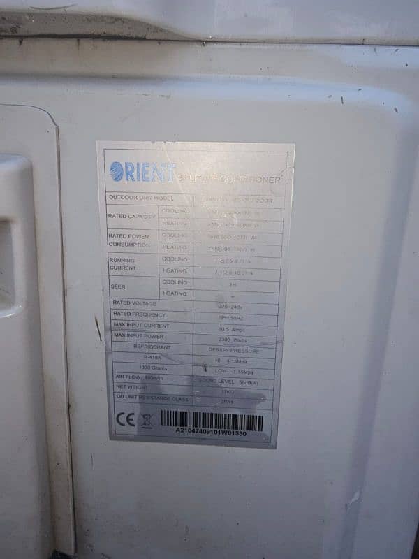 1.5 TON DC INVERTER 10 BY 8 CONDITION 14