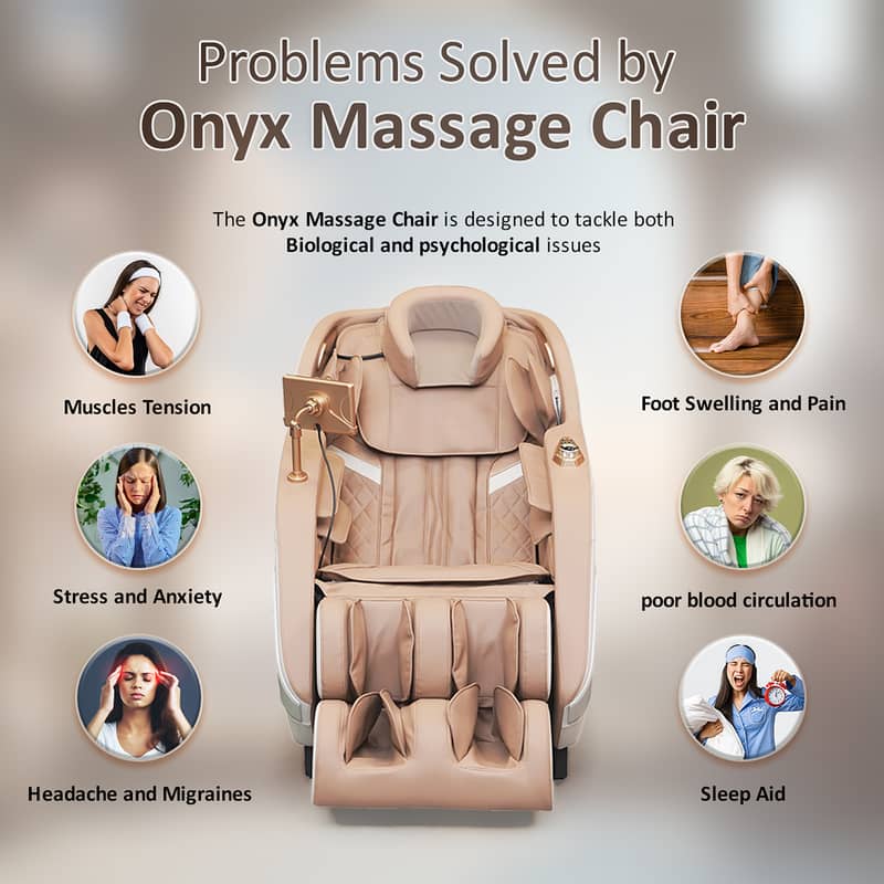 Massage Chair|OnyxMassage Chair|Recliner|Zero Gravity|Zero Healthcare 15