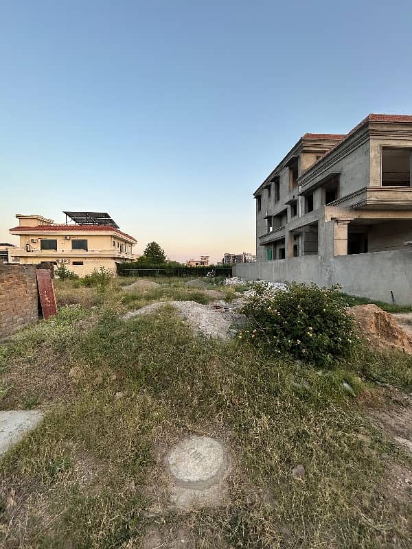 60x90 Beautiful Back Open Plot on Prime Location In D12/2 4