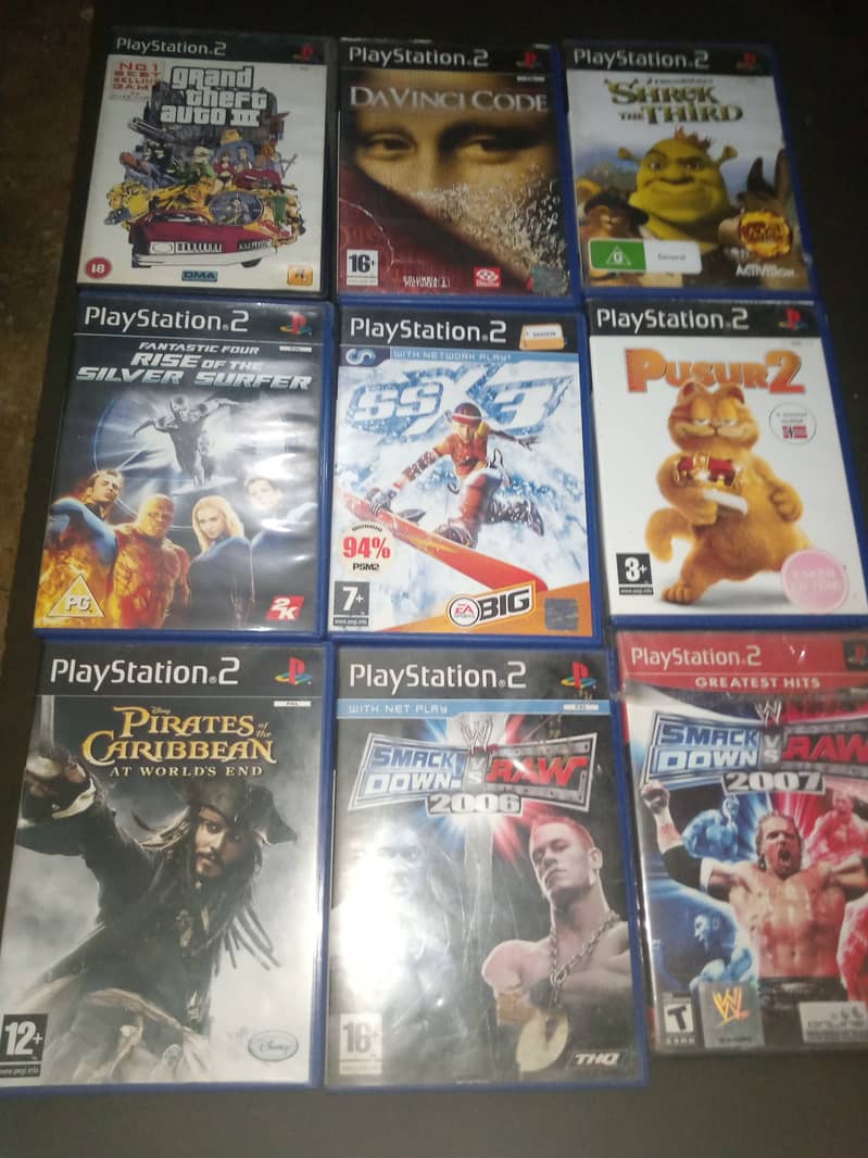 Best of originally Wii playstation Xbox games and genesis with box 3