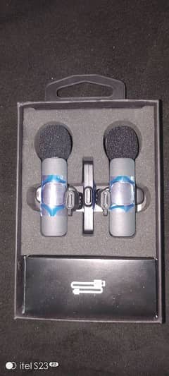 K9 Dual Wireless Mic Original Full Discount