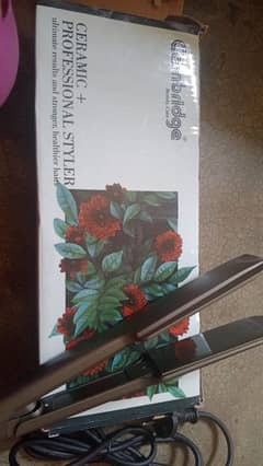 new cambridge hair straightener