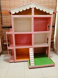 wooden doll house