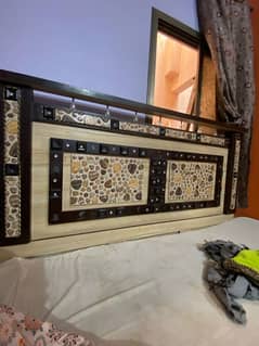 double bed hai condition new hai