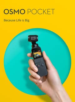 Dji Osmo Pocket smallest 3-axis stabilized 4K handheld camera