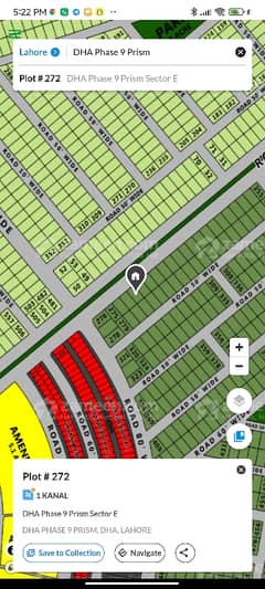 1 Kanal Plot On 150ft Boulevard Near To Commercial And Park