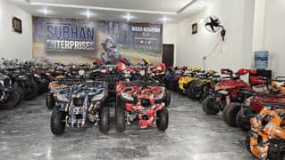 124cc Sports BMW Atv Quad 4 Wheels Bikes Delivery In All Pakistan