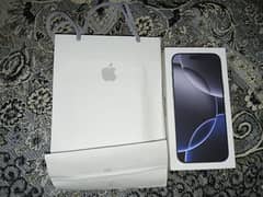 I phone 16pro max 512gb  LLA model box pack