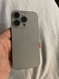 Iphone 15pro natural titanium 256 non pta