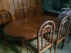 pure wood dinning table