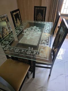 Dinning Table + 6 Chairs
