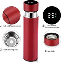 smart temperature thermos bottle